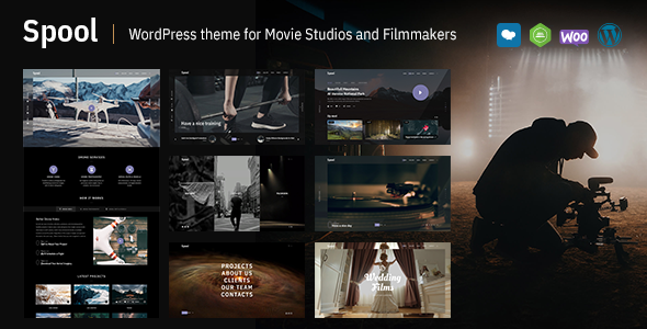 Spool - Movie Studios and Filmmakers WordPress Theme Logo